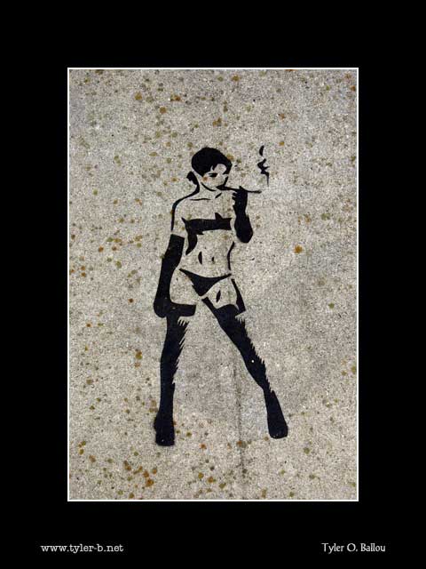 Art on a bench