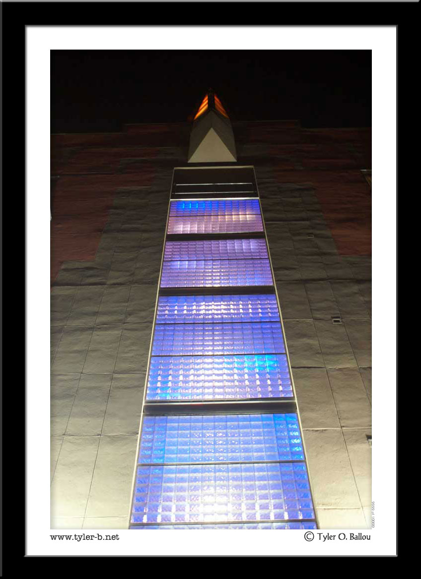 Lighted Building (Night)