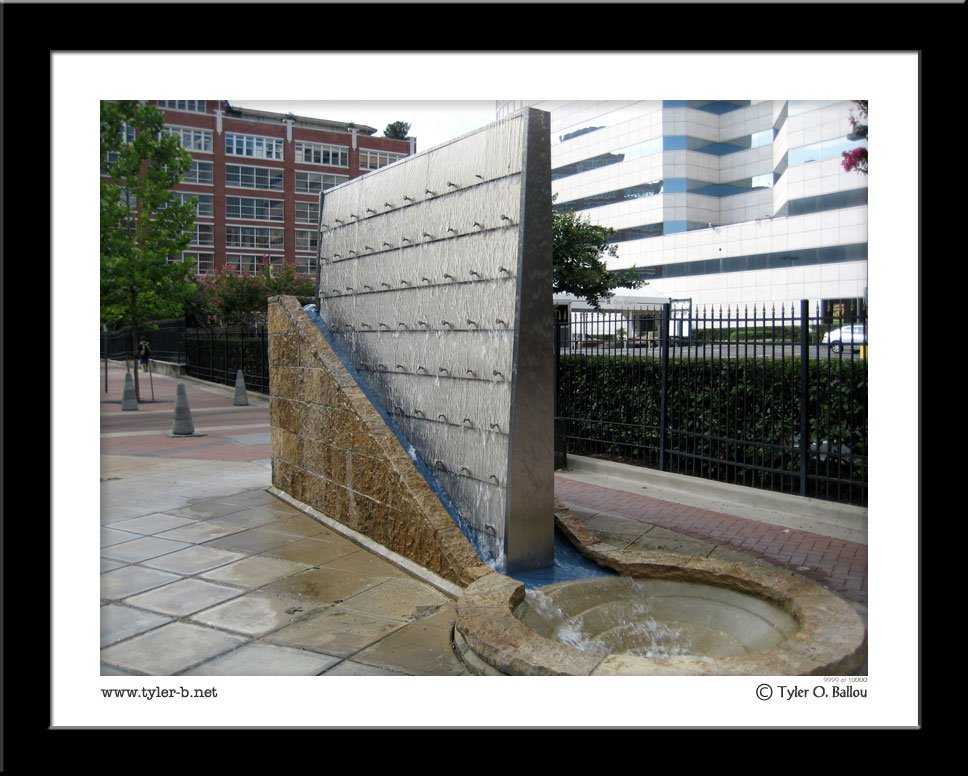 Water Sculpture